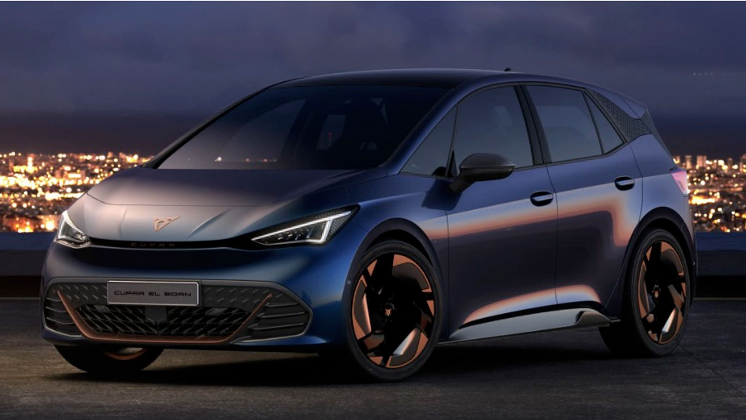 New Cupra elBorn electric hot hatch officially revealed pictures